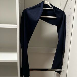 Navy Formal Wrap for a Dress